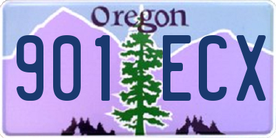 OR license plate 901ECX