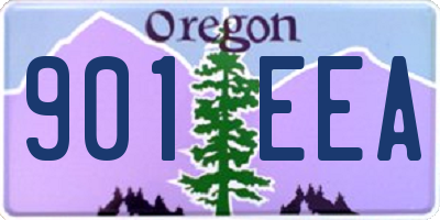 OR license plate 901EEA
