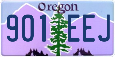 OR license plate 901EEJ