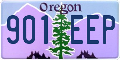 OR license plate 901EEP