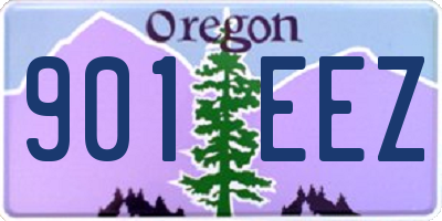 OR license plate 901EEZ