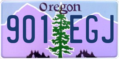 OR license plate 901EGJ