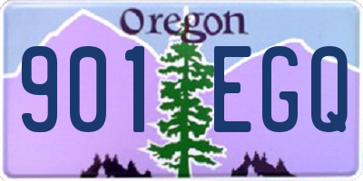 OR license plate 901EGQ