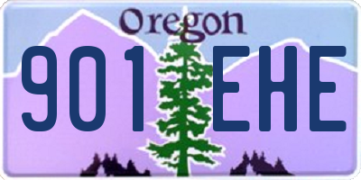 OR license plate 901EHE