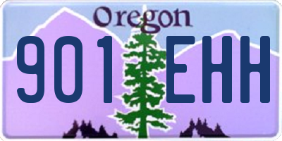 OR license plate 901EHH
