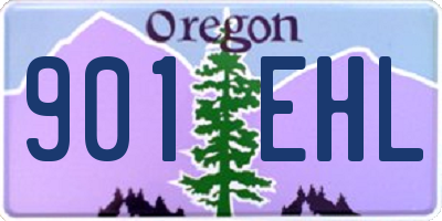 OR license plate 901EHL