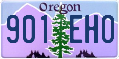 OR license plate 901EHO