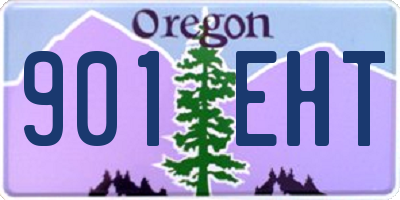 OR license plate 901EHT