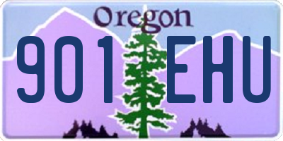 OR license plate 901EHU