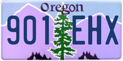 OR license plate 901EHX