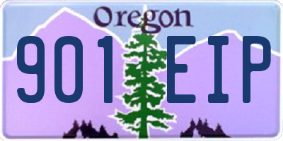 OR license plate 901EIP