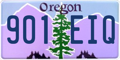 OR license plate 901EIQ