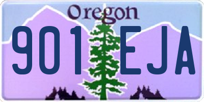 OR license plate 901EJA