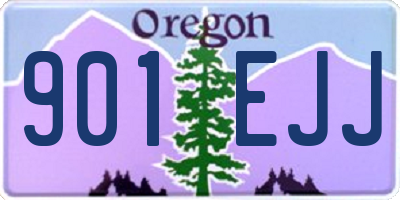 OR license plate 901EJJ
