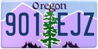 OR license plate 901EJZ