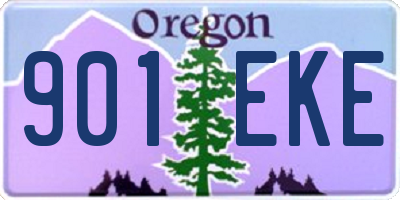 OR license plate 901EKE