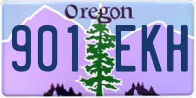 OR license plate 901EKH