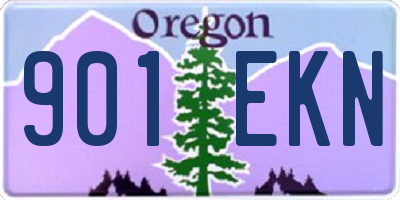 OR license plate 901EKN