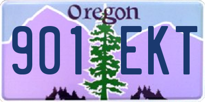 OR license plate 901EKT