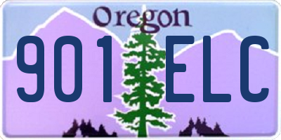 OR license plate 901ELC