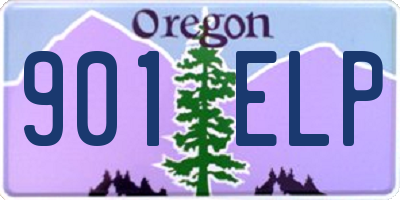 OR license plate 901ELP