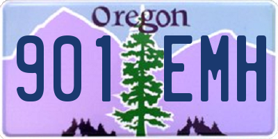 OR license plate 901EMH