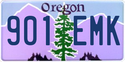 OR license plate 901EMK