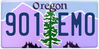 OR license plate 901EMO