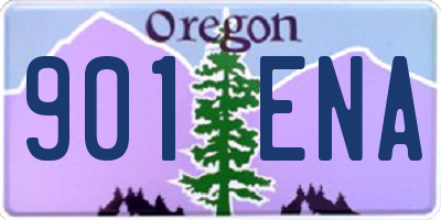 OR license plate 901ENA