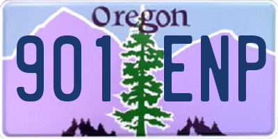 OR license plate 901ENP