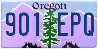 OR license plate 901EPQ