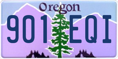 OR license plate 901EQI