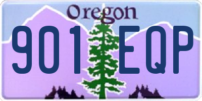 OR license plate 901EQP