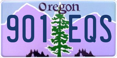 OR license plate 901EQS