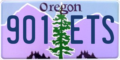 OR license plate 901ETS