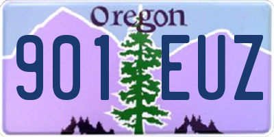OR license plate 901EUZ