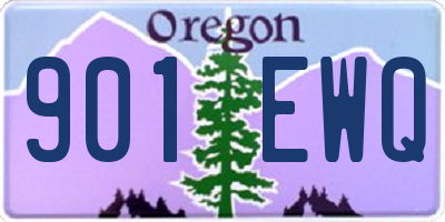 OR license plate 901EWQ