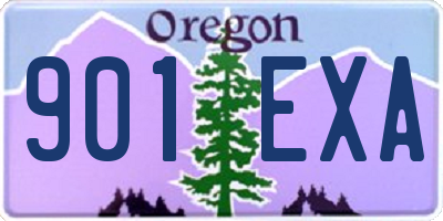 OR license plate 901EXA