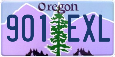 OR license plate 901EXL
