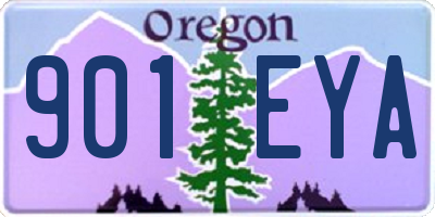 OR license plate 901EYA