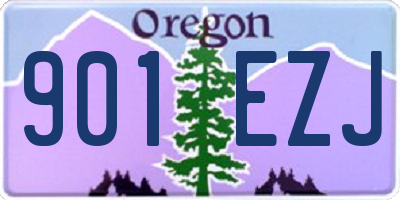 OR license plate 901EZJ