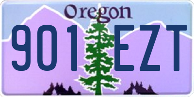 OR license plate 901EZT
