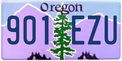 OR license plate 901EZU