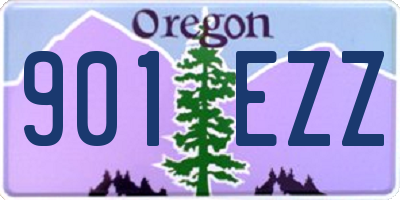 OR license plate 901EZZ