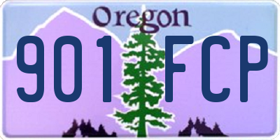 OR license plate 901FCP