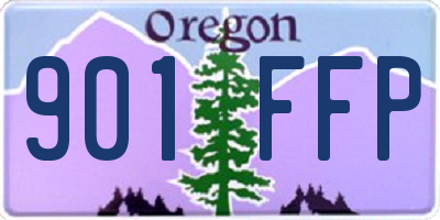 OR license plate 901FFP
