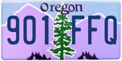 OR license plate 901FFQ