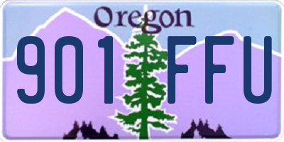 OR license plate 901FFU