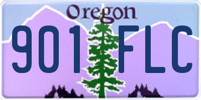 OR license plate 901FLC