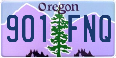 OR license plate 901FNQ